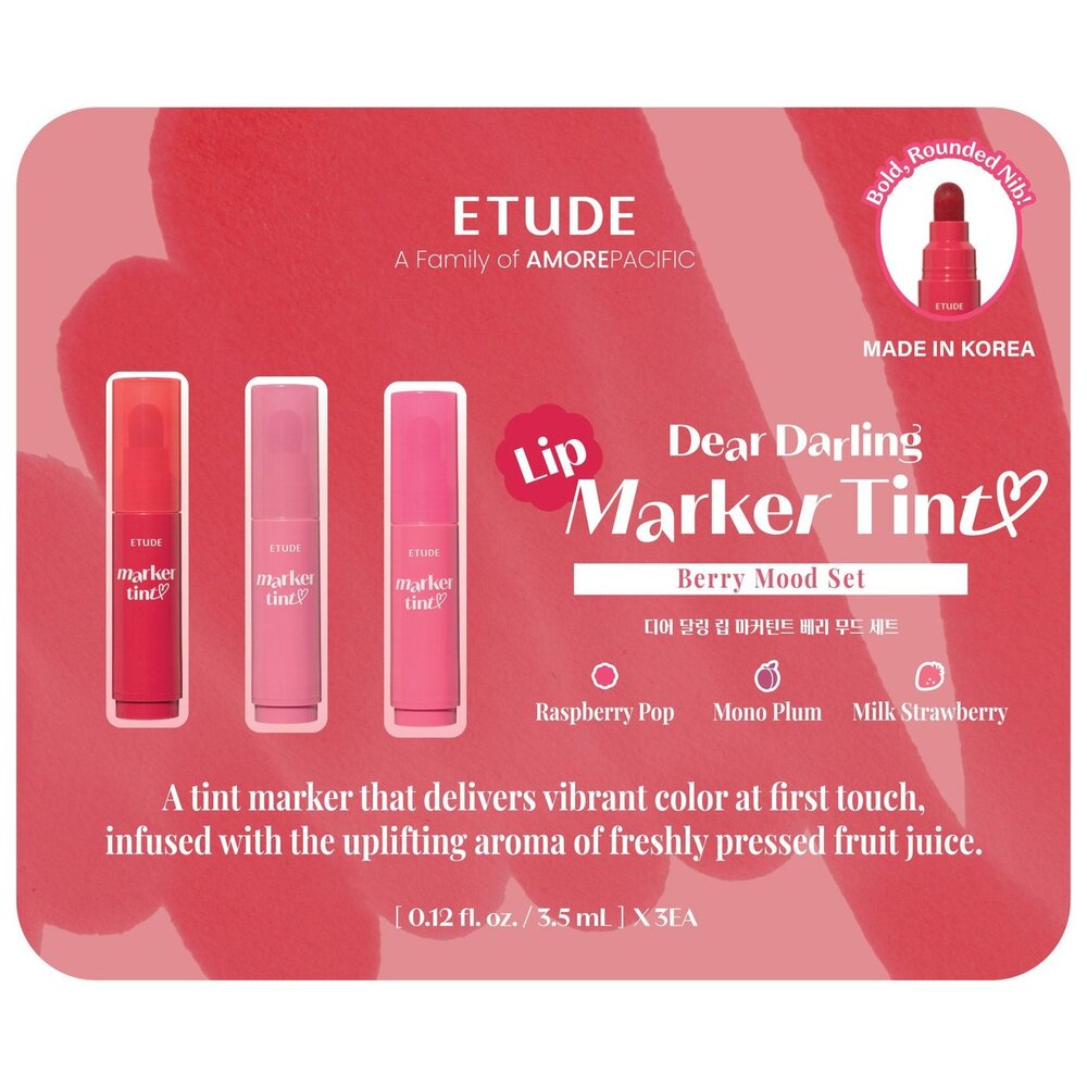 Etude Dear Darling Marker Tint 3-Pack - Open Box COST-31-2